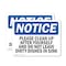 Signmission Please Clean Up After Yourself And Do Not, 5 in W x Rectangle, Vinyl Decal OS-2PACK-NS-D-35-L-17349 - alternate 1